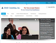 Tablet Screenshot of diadconsulting.net